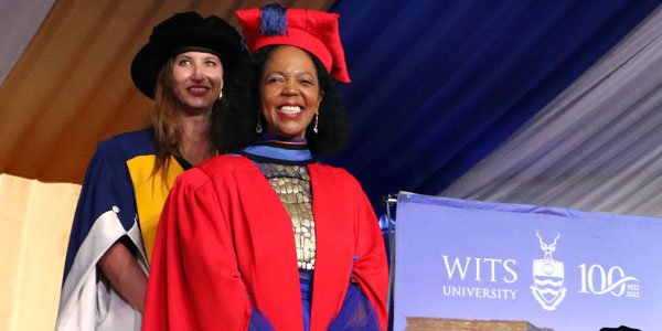 Wits Chancellor Dr Judy Dlamini graduates again in 2022 with a PGCE